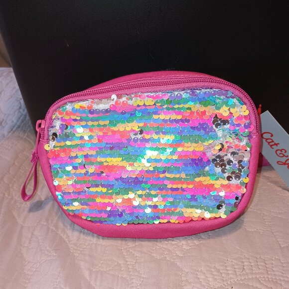NEW Girls' Fanny Pack with Flip Sequin - Cat & Jack™ - Picture 6 of 9